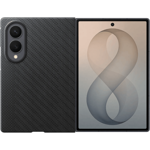SAMSUNG FOLD8 carbon magnet QI2 suojakotelo