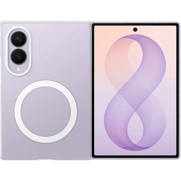 SAMSUNG FOLD8 clear magnet QI2 suojakotelo