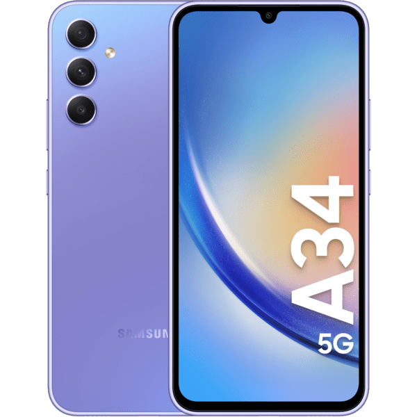 Samsung galaxy a34 5g 128 gt light violet telia