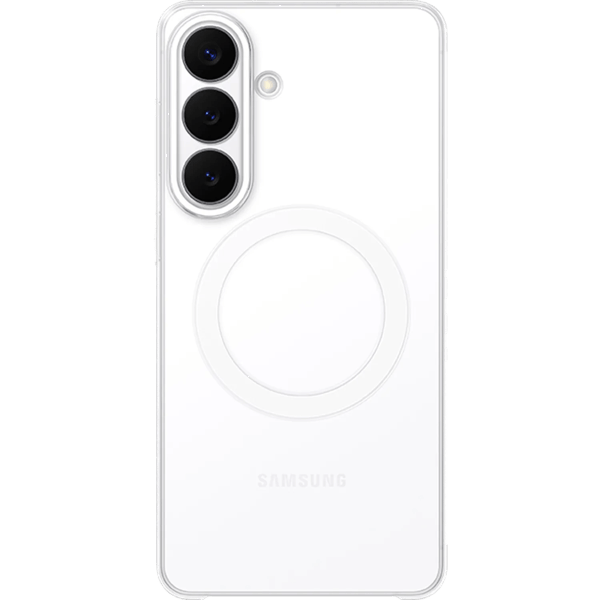 Samsung Galaxy S26+ Clear Magnet -suojakuori, läpinäkyvä