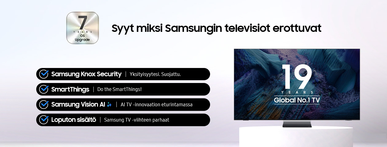 Syyt miksi Samsungin televisiot erottuvat