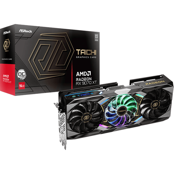 Radeon RX 9070 XT Taichi 16GB OC -näytönohjain