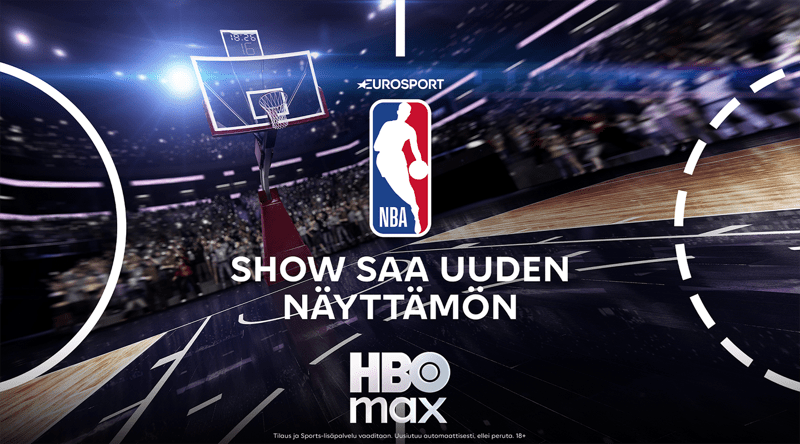 NBA HBO Max -suoratoistopalvelussa
