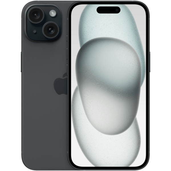 Apple iPhone 15 128 Gt, musta