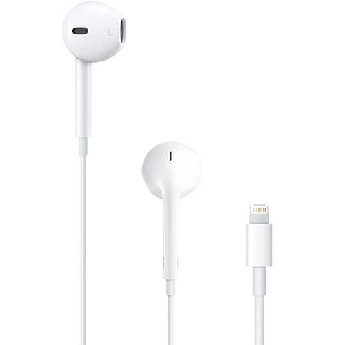 Apple EarPods kuulokkeet Lightning-liitännällä valkoinen | Telia