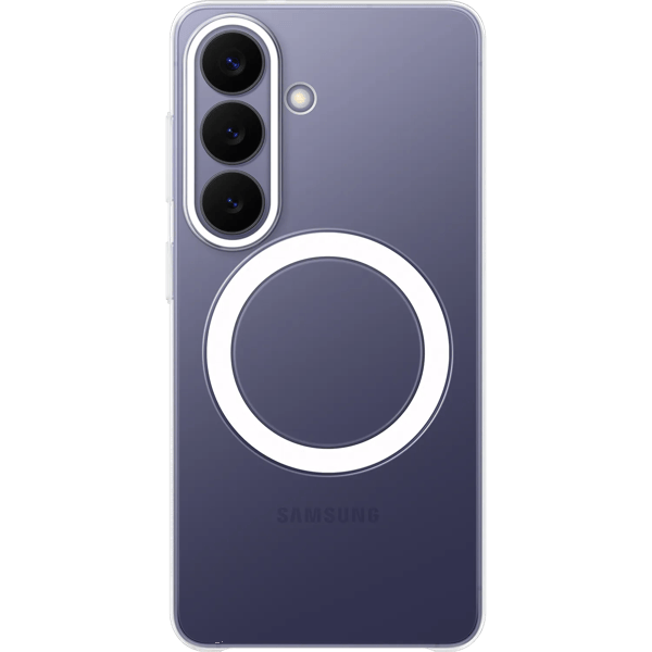Samsung Galaxy S26 Clear Magnet -suojakuori, läpinäkyvä