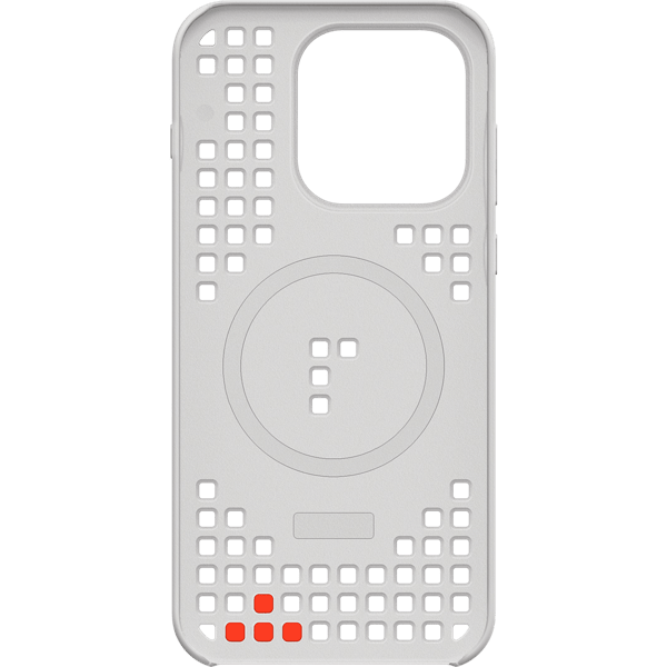 OnePlus 15 Hole-Pattern magneettinen suojakuori, valkoinen