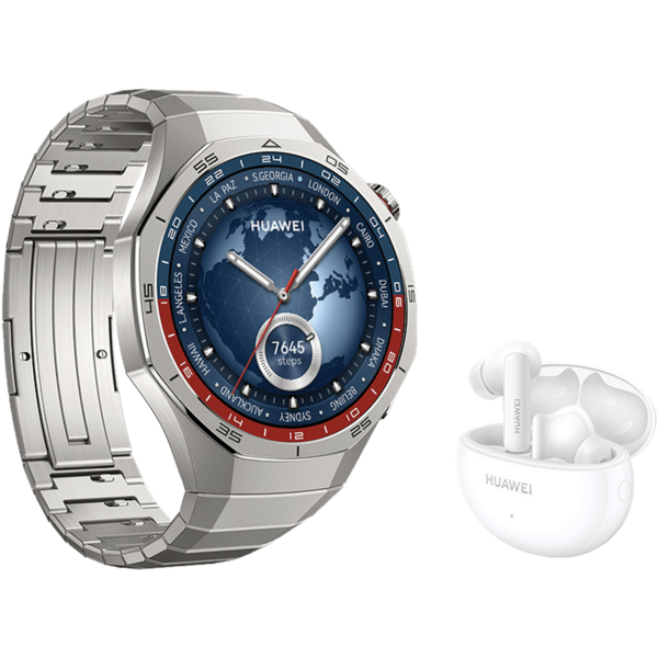 Huawei Watch GT 5 Pro + Freebuds 5i. Hopea. 46 mm