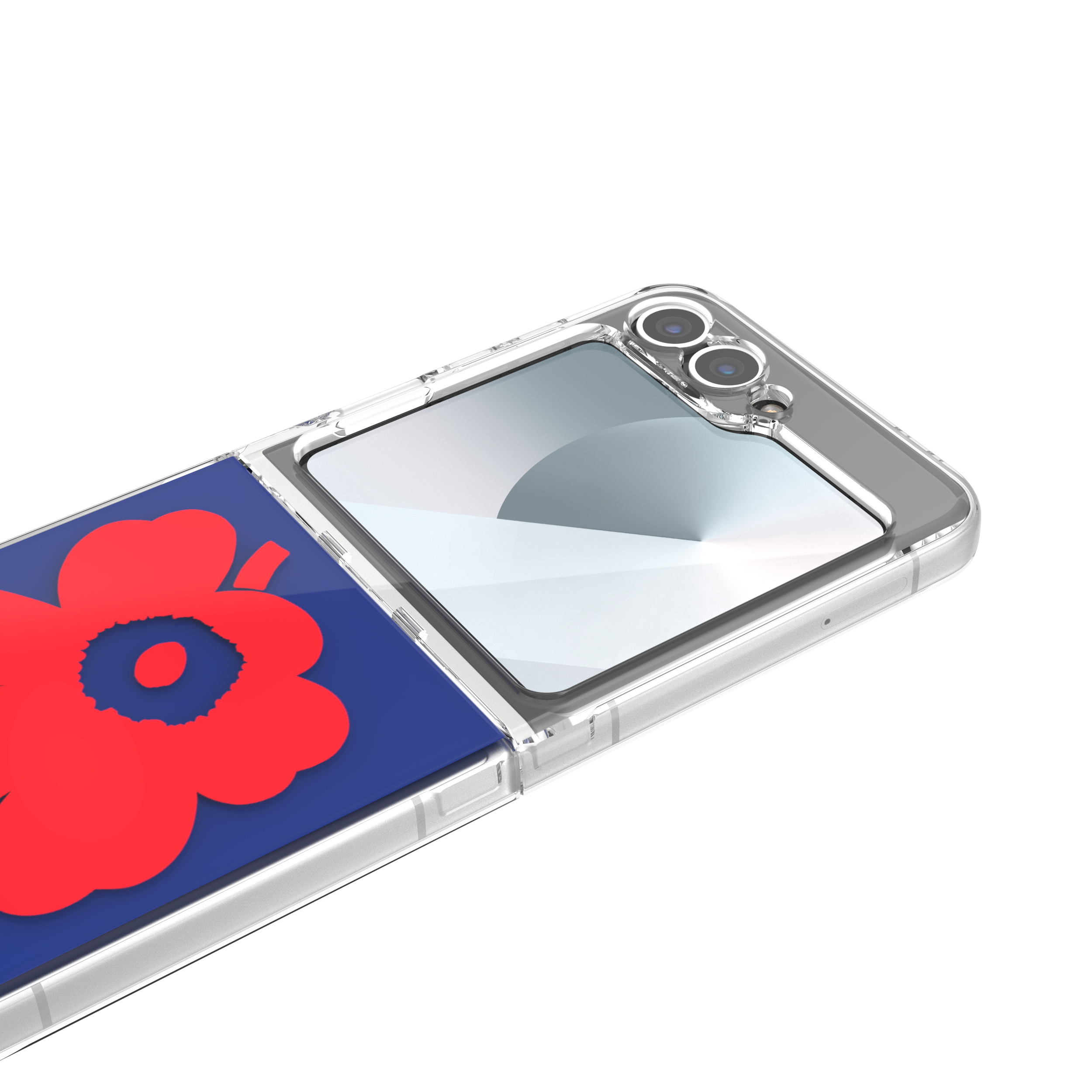 Samsung X Marimekko Dual Layer Case Z Flip6 Navy / Red | Telia