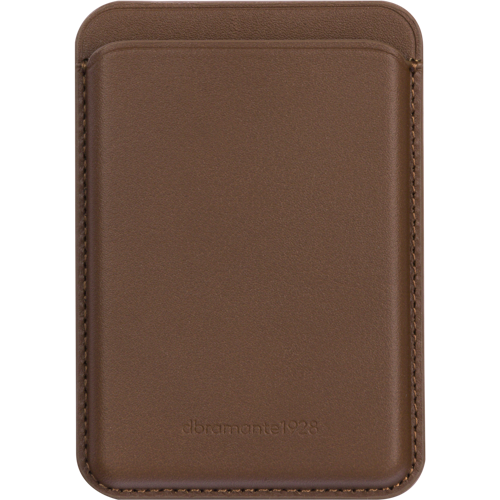 Dbramante1928 Leather Wallet With Magsafe Dark Tan 1