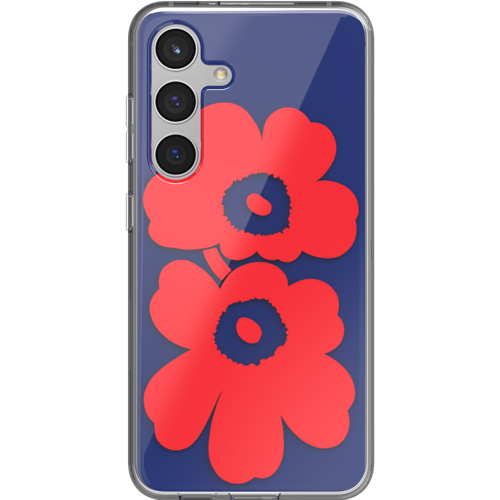 Samsung X Marimekko Dual Layer Case S24 Navy/Red 7