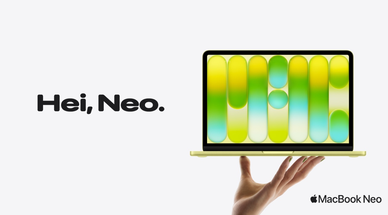 MacBook Neo. Rakkautta ensi Macista.
