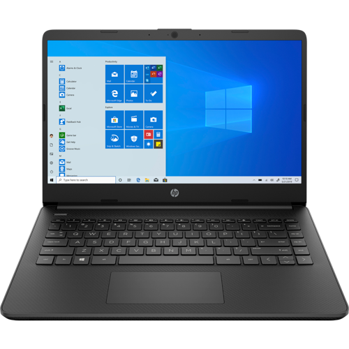 hp laptop 14s-fq0033no black 1
