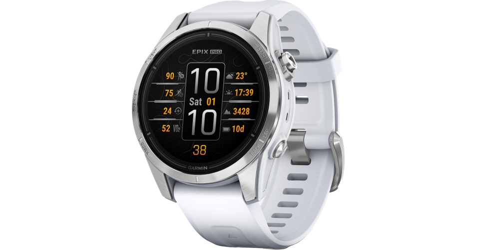 Garmin epix Pro (Gen 2) 42 mm valkoinen | Telia