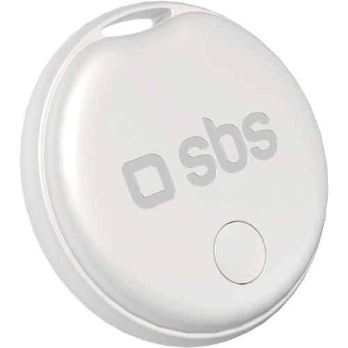 SBS Track My Dual item tracker white