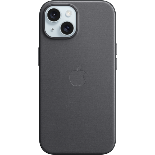 iphone 15 finewoven case with magsafe black 1