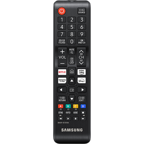 samsung button remote black vg-tm1240an/xc 2