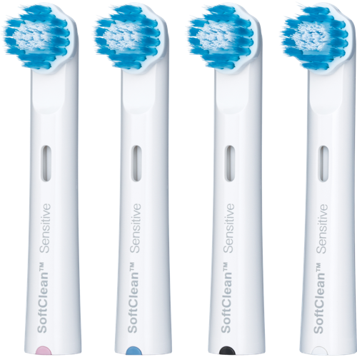Jordan TBR-4S sähköhammasharjan harjaspäät