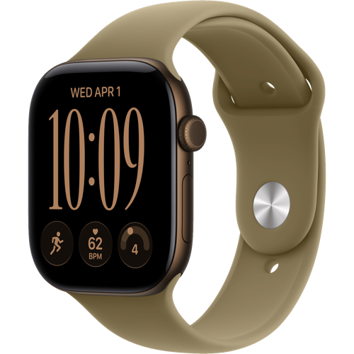 Apple_Watch_Series_12_46mm_GPS_Dark_Bronze_Aluminum_Sport_Band_Olive_PDP_Image_Position_ 1