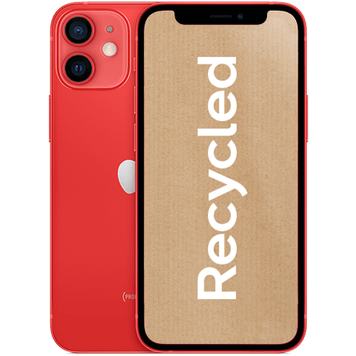 Recycled iPhone 12 mini red