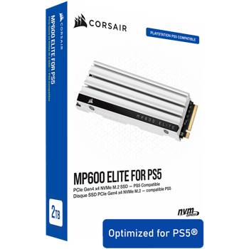 Corsair MP600 Elite for PS5 NVME SSD -kovalevy