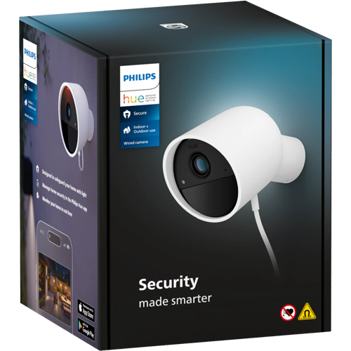 Hue Secure Camera wired white 1