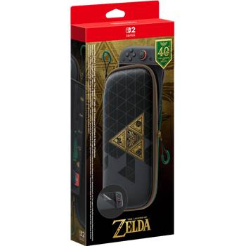 Nintendo Switch 2 The Legend of Zelda -kantolaukku ja suojakalvo
