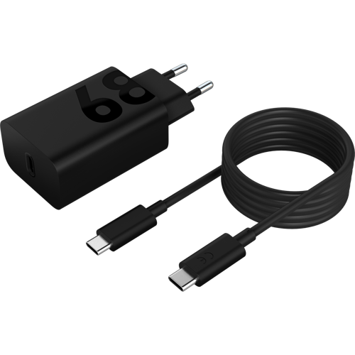 Lenovo USB-C 68 W charger musta 1