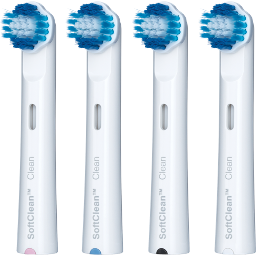Jordan TBR-4C sähköhammasharjan harjaspäät