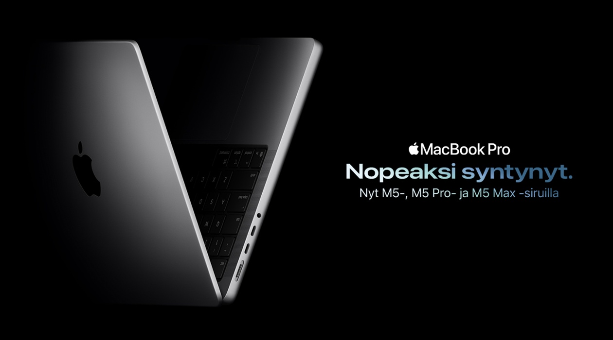 MacBook Pro. Nopeaksi syntynyt.