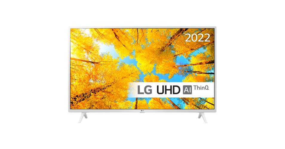 LG 43" 4K Smart TV 43UQ76906LE White | Telia
