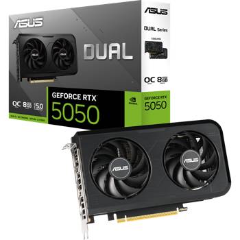 Asus Dual GeForce RTX 5050 8GB OC -näytönohjain