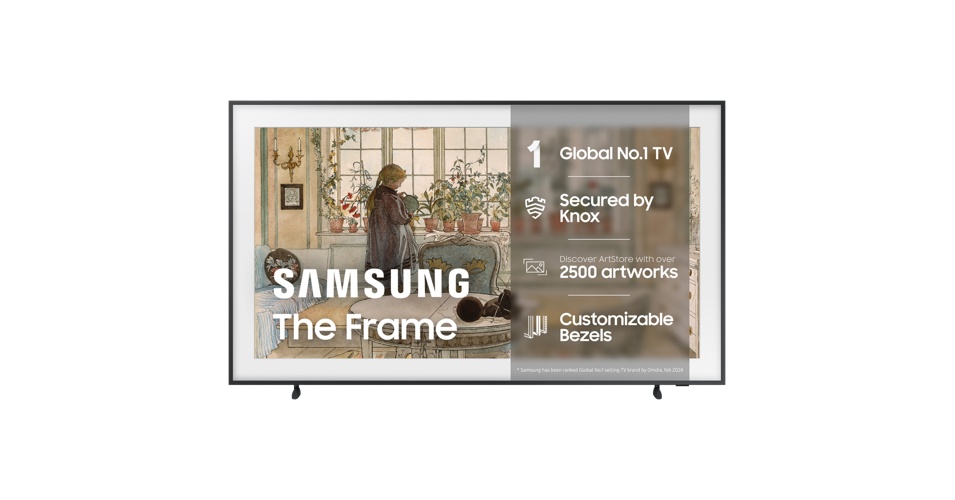 Samsung The Frame 85" 4K QLED Smart TV TQ85LS03DAUXXC Telia