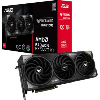 Asus TUF Gaming Radeon RX 9070 XT OC 16GB -näytönohjain