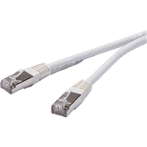 Vivanco RJ45 ethernet cable M-M 2m Cat 5e white