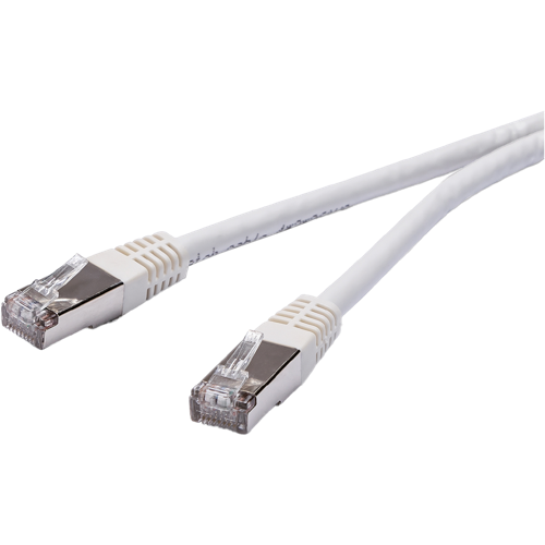 Vivanco RJ45 ethernet cable M-M 5m Cat 5e white