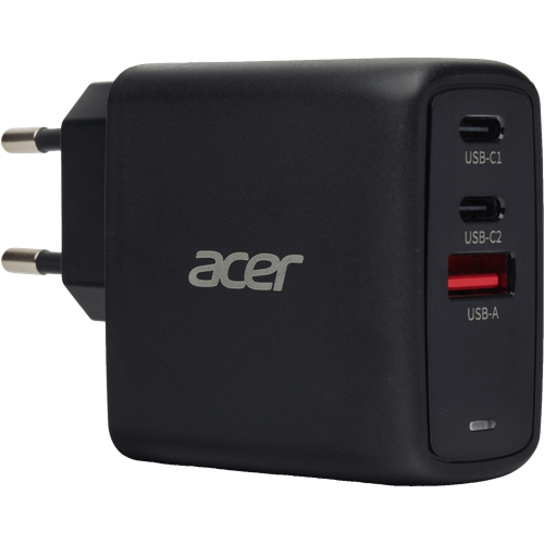 Acer 67 W GAN -laturi musta 1