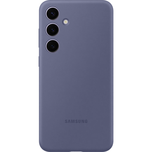 samsung galaxy s24+ silicone case violet 1