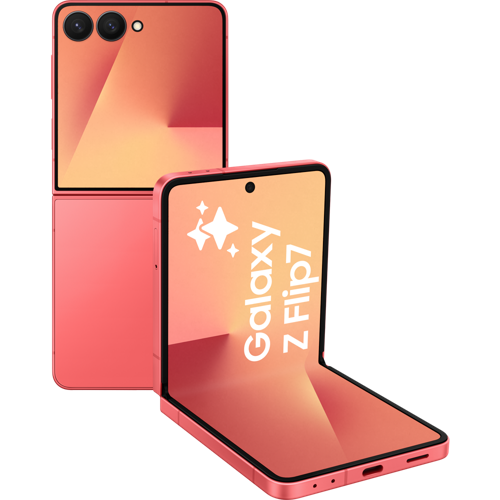 SamsungGalaxy Flip7 Coralred 01