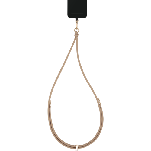 Ideal Of Sweden Cord Phone Strap Beige 1