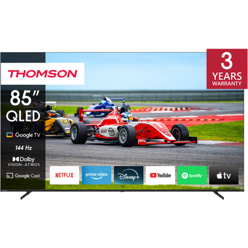 Thomson 85" QLED PRO UHD Google Smart TV 85QG7S14 01