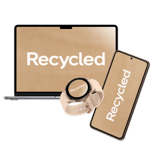 kuvitus kuva aiheesta Telia Recycled -laitteet