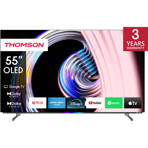 THOMSON 55” OLED UHD GOOGLE SMART TV 01