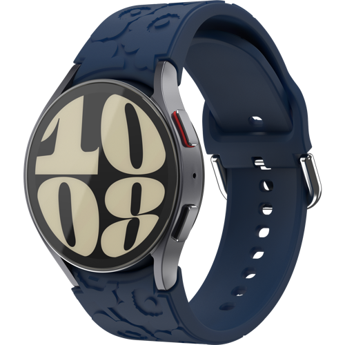 Samsung X Marimekko Silicone Watch Strap Navy 1