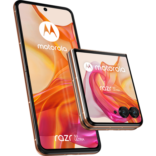 Motorola Razr 50 Ultra Peach Fuzz 01