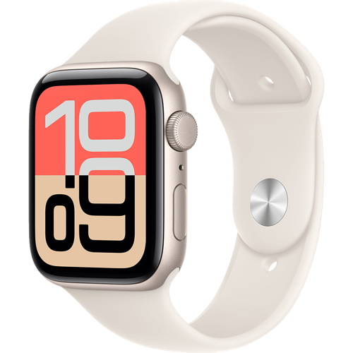 Apple Watch SE 3 44 mm Starlight Sport Band