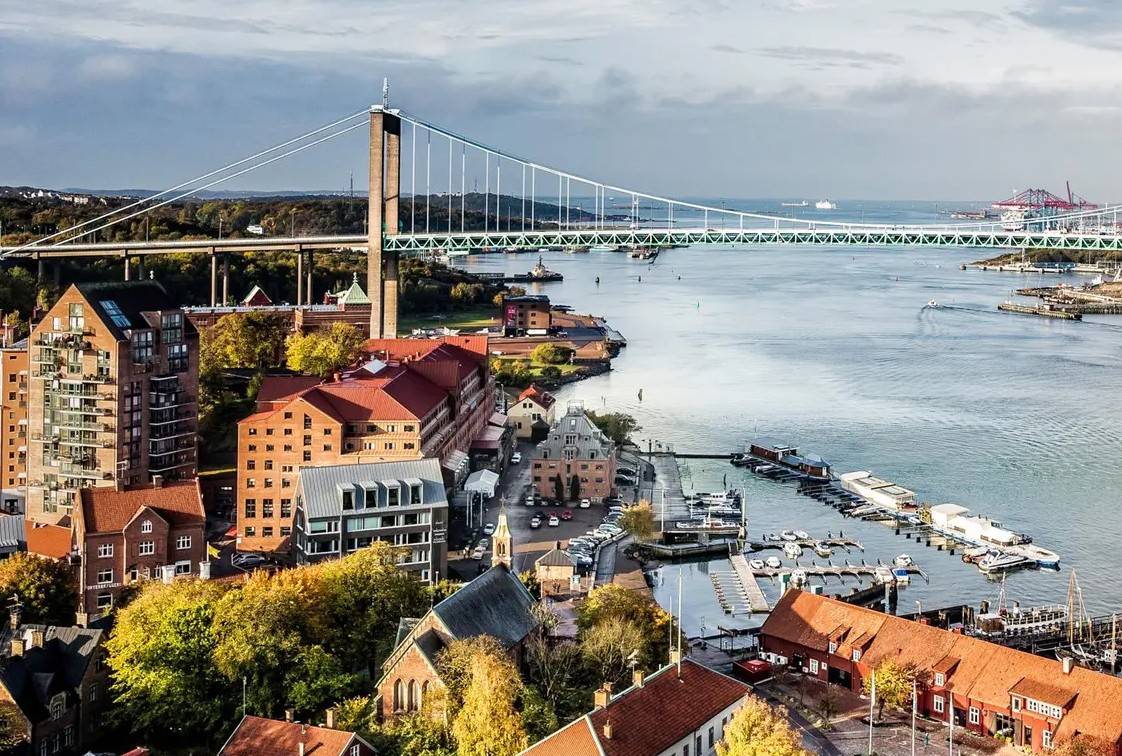 Bild över Göteborg.