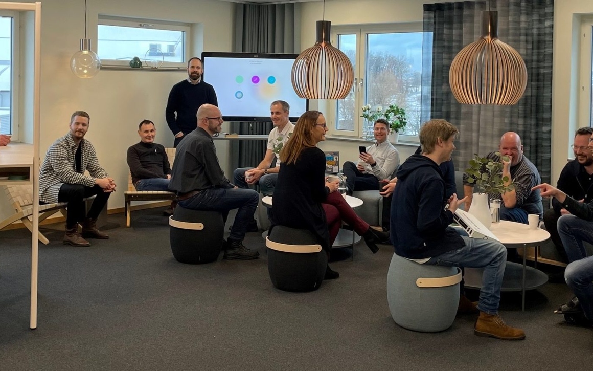 Region mellan medarbetare