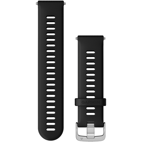 garmin-quick-release-22mm-010-11251-3A-musta-silikoni-hopea