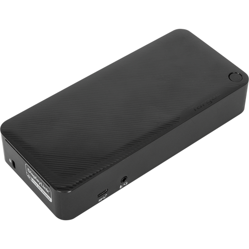 Targus®️ Universal DisplayLink®️ USB-C/USB-A Dual 4K Docking Station with 100W Power Delivery 01